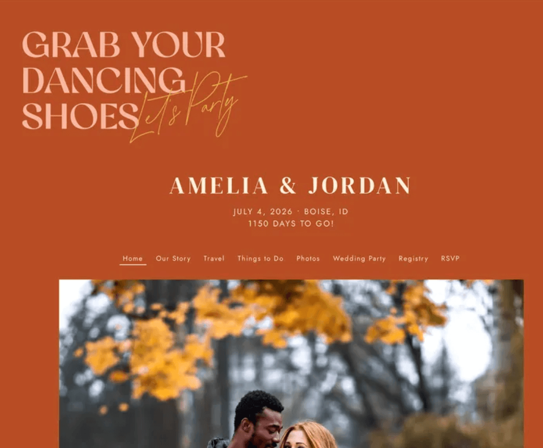 couples website the knot wedding registry